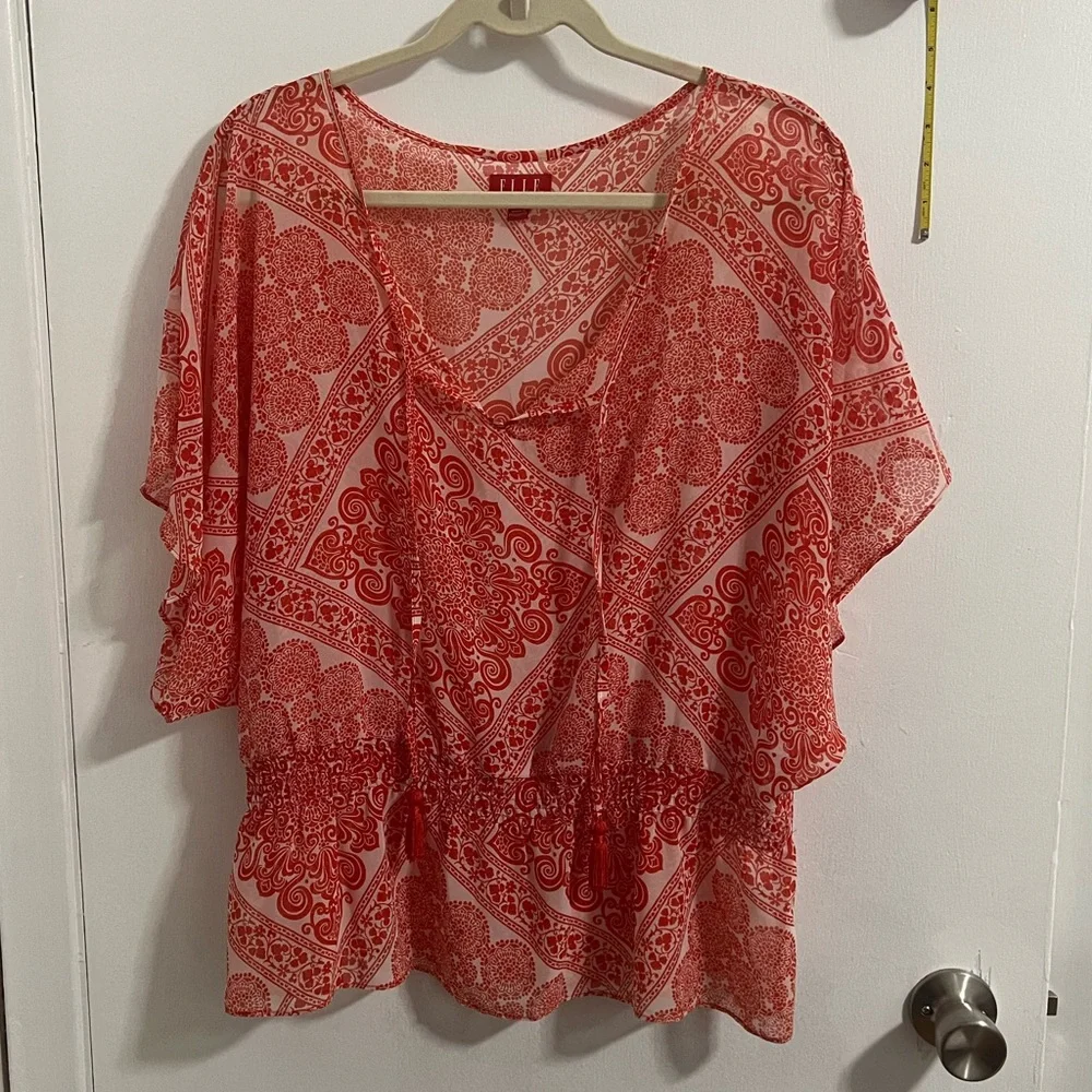 Elle Sheer Top - Picture 1 of 7